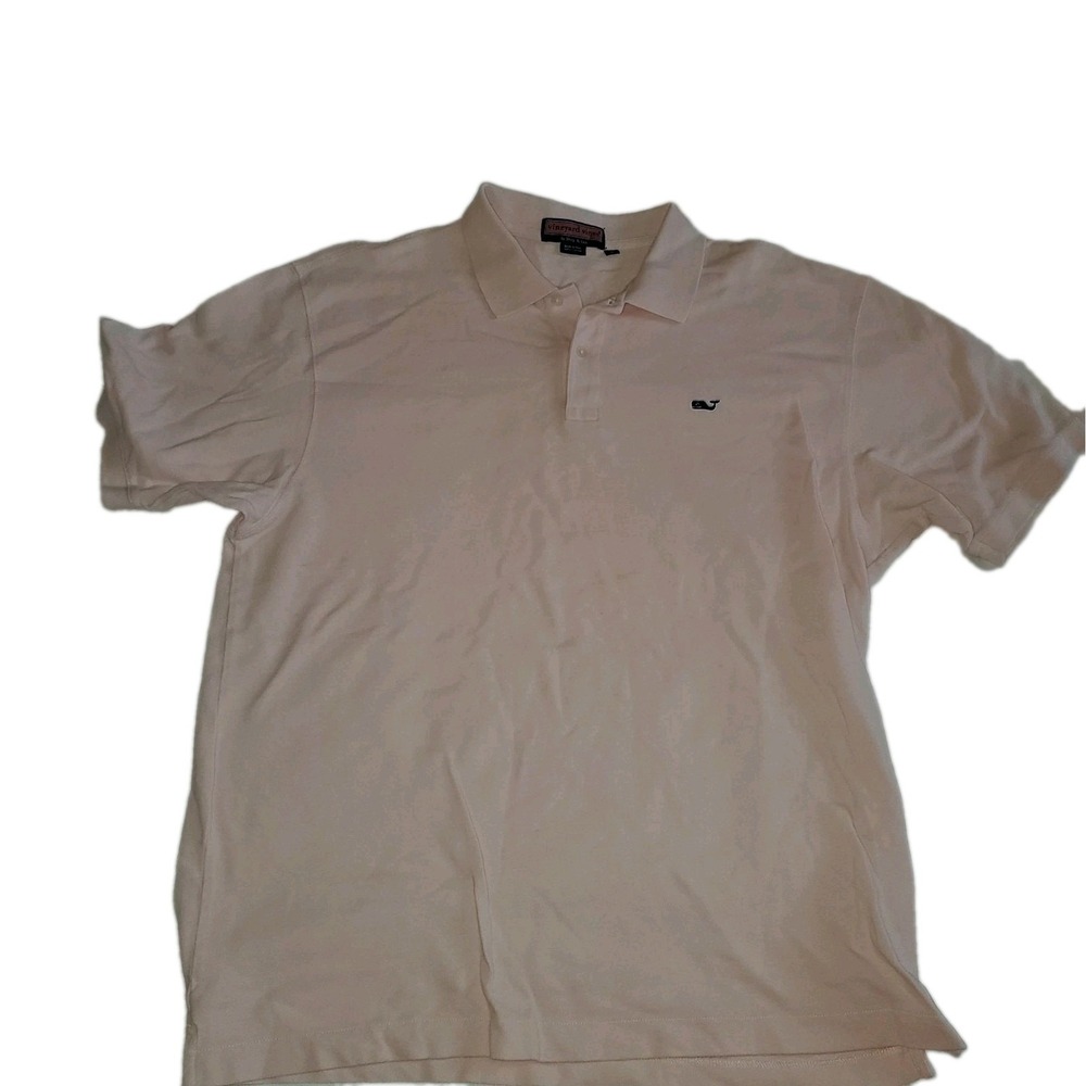 Vineyard‎ Vines By Shep & Ian Men's Polo Shirt Size Large Pink